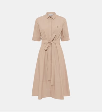 Robe chemise en coton - RANA - Gerard Darel - Camel