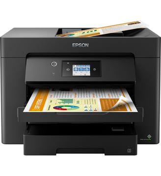 Imprimante jet d'encre WorkFoce WF-7830DTW - Epson - Noir