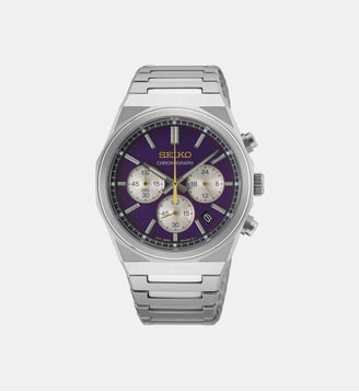 Montre Sport Violet HGK003P1 - Seiko - Argenté
