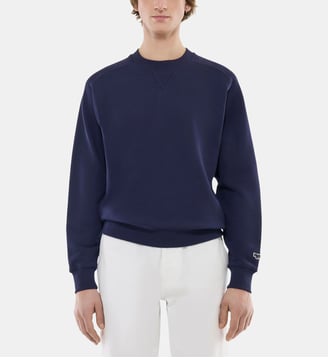 Sweat en jersey de coton - Fursac - Bleu marine