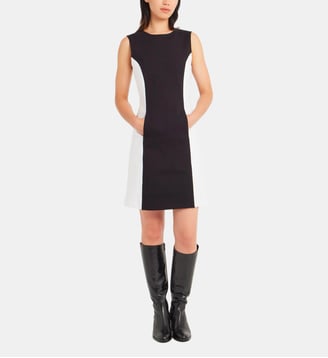 robe Orlande en coton noir - Agnès b. - Noir