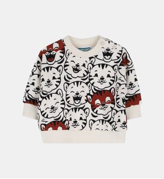 Sweat à manches longues - Kenzo Kids - Pale trench