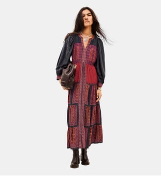 Robe Olly - Ba&sh - Rouge