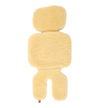Assise Little King en peau d'agneau - Kaiser - Beige