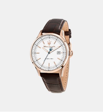 Montre analogique SORPASSO - Maserati - Marron