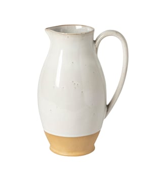Carafe Marrakesh - Costa Nova - Sable et blanc