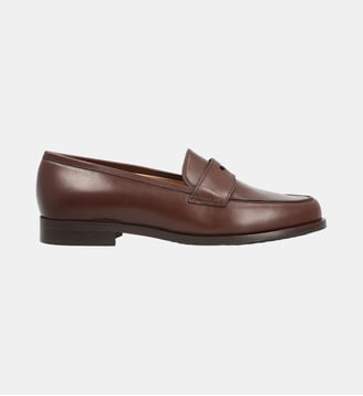 Mocassin roma - cuir lisse - Manfield - Marron