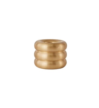 Bougeoir en laiton décoratif - OYOY - Gold