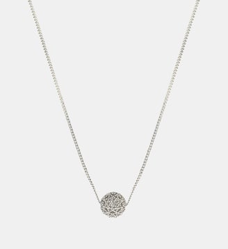 Collier fin pendentif   - Betty - Satellite - Argenté
