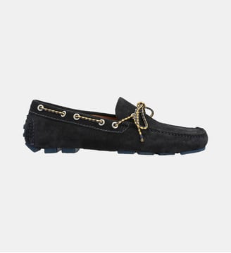 Mocassin tassel moc - cuir lisse - Fairmount - Bleu marine
