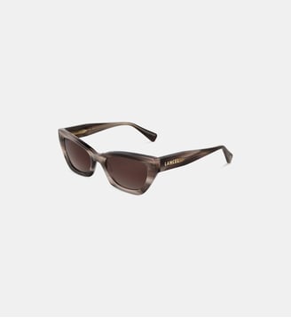 Blanche lunettes de soleil - Lancel - Multicolore beige