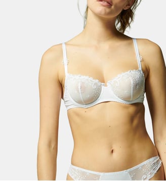 Soutien-gorge corbeille - Blanc - Simone Pérèle - Blanc