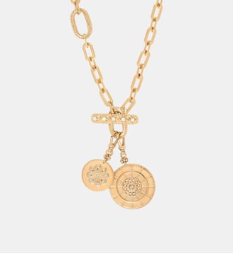 Collier chaîne   - Farah - Satellite - Doré