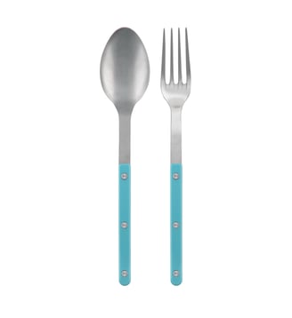Couverts de service, Bistrot Vintage - Sabre - Bleu turquoise