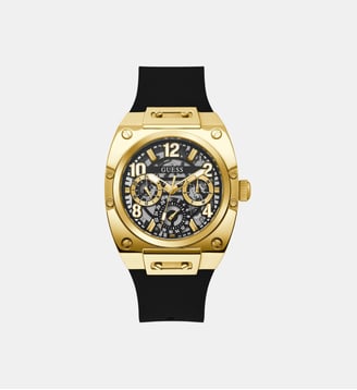 Montre Mens trend Noir GW0569G2 - Guess - Doré