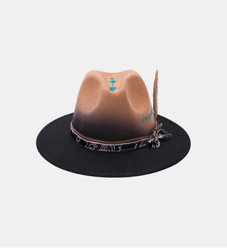 Chapeau en feutrine réglable BOYCE - Wild - Caramel