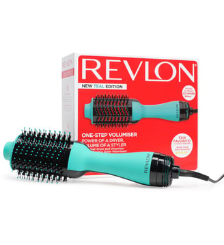 Brosse soufflante RVDR5222TE One-Step Volumisant Bleu Turquoise Revlon
