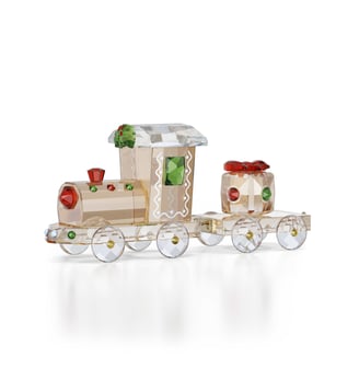 Holiday Cheers Set de Train, Couleur or - Swarovski - Multicolore