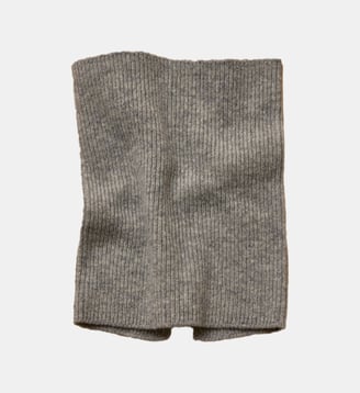 Snood en laine mérinos enfant - Cyrillus - Gris chine