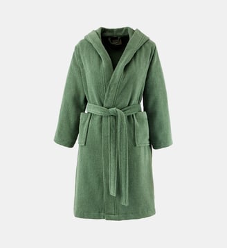 Peignoir court en coton Desforges