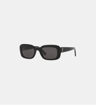 Lunettes de soleil Carré SL M130 - Saint Laurent - Noir
