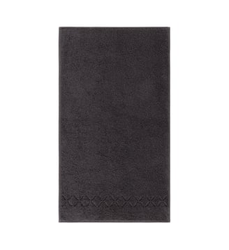 Serviette de bain  en coton - Yves Delorme - Gris