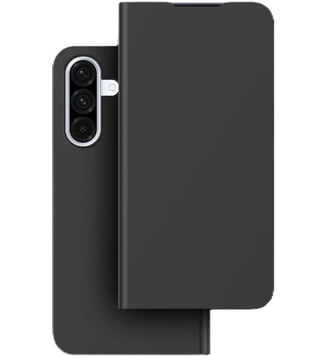 Coque étui Galaxy A18/ A17 flip wallet - Samsung - Noir