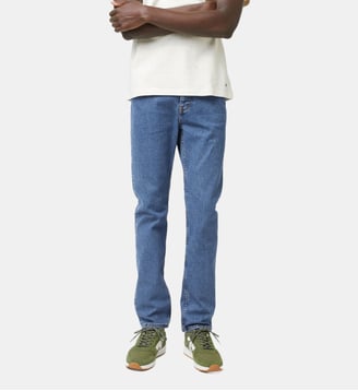 Jean coupe slim coton DENIM SLIM - Faguo - Bleu clair