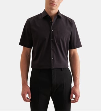 Chemise d'affaires 1/2 Regular Col Kent - Seidensticker - Noir