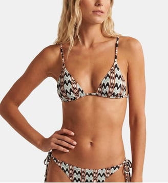 Haut de bikini triangle Valldemosa - Robin Collection - Multicolore