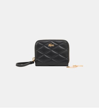 Coffret mini porte-monnaie et porte-clés Crocodelle - Lacoste - Noir