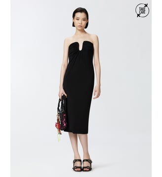 Robe mi-longue - Pinko - Limousine noire