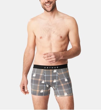 Boxer - Dans de beaux draps - Arthur - Noir