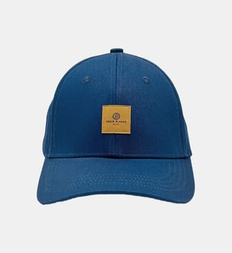Casquette baseball en coton - Serge Blanco - Bleu clair