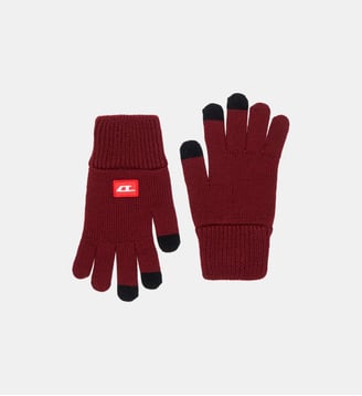 Gants avec logo - Diesel Kids - Bordeaux