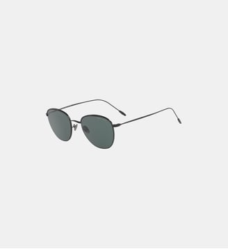 Lunettes de soleil Carré AR6048 - Giorgio Armani - Noir