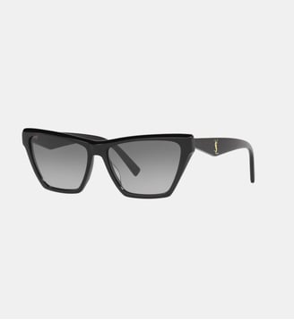 Lunettes de soleil Œil de chat SL M103 - Saint Laurent - Noir