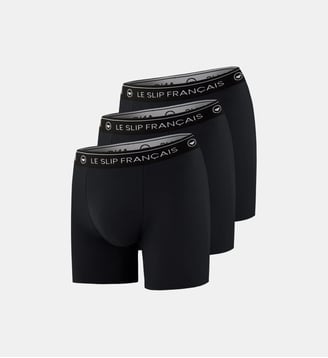 Lot de 3 boxers longs en coton Le Slip Francais