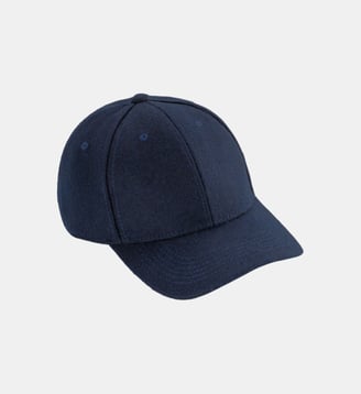 Casquette en laine brodée - Ron Dorff - Navy