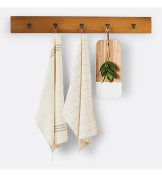 Lot de 2 torchons en coton La Redoute Interieurs