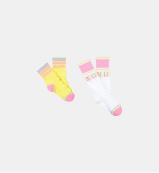 Lot de chaussettes rayées Billieblush
