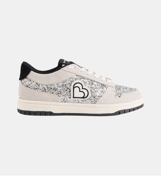 Baskets En Cuir Serena - Bons Baisers - Silver