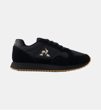 Baskets  JET STAR - Le Coq Sportif - Noir et doré
