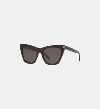 Lunettes de soleil SL 214 KATE YS000091 - Saint Laurent - Écaille