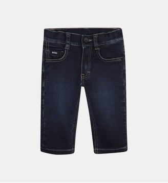 Pantalon en denim - BOSS Kidswear - Stone pulverisation