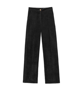 PANTALON uni PAOLAR - La Petite Etoile - Noir