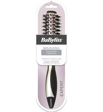 Brosse à cheveux Brushing Diamond Ceramic Cheveux mi long à longs - Babyliss - Standard