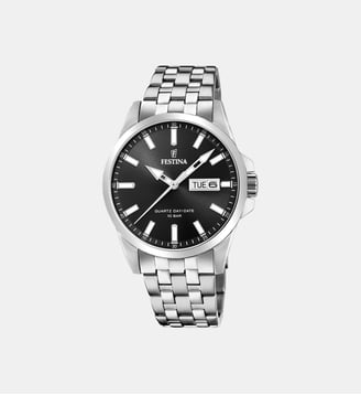Montre Classics Noir F20357/4 - Festina - Argenté