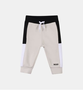 Pantalon de jogging molletonné - BOSS Kidswear - Vanille