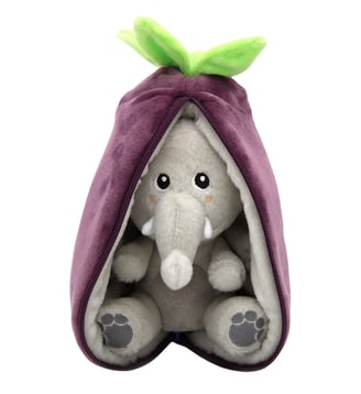 Peluche Les Flipetz - Déglingos - Violet